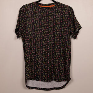 Brooklyn Standard neon sign graphic print t-shirt-S